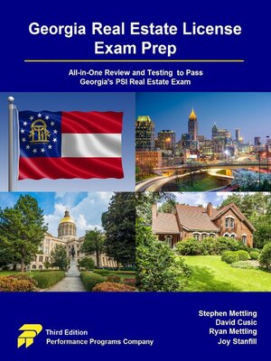 cover image of Georgia Real Estate License Exam Prep